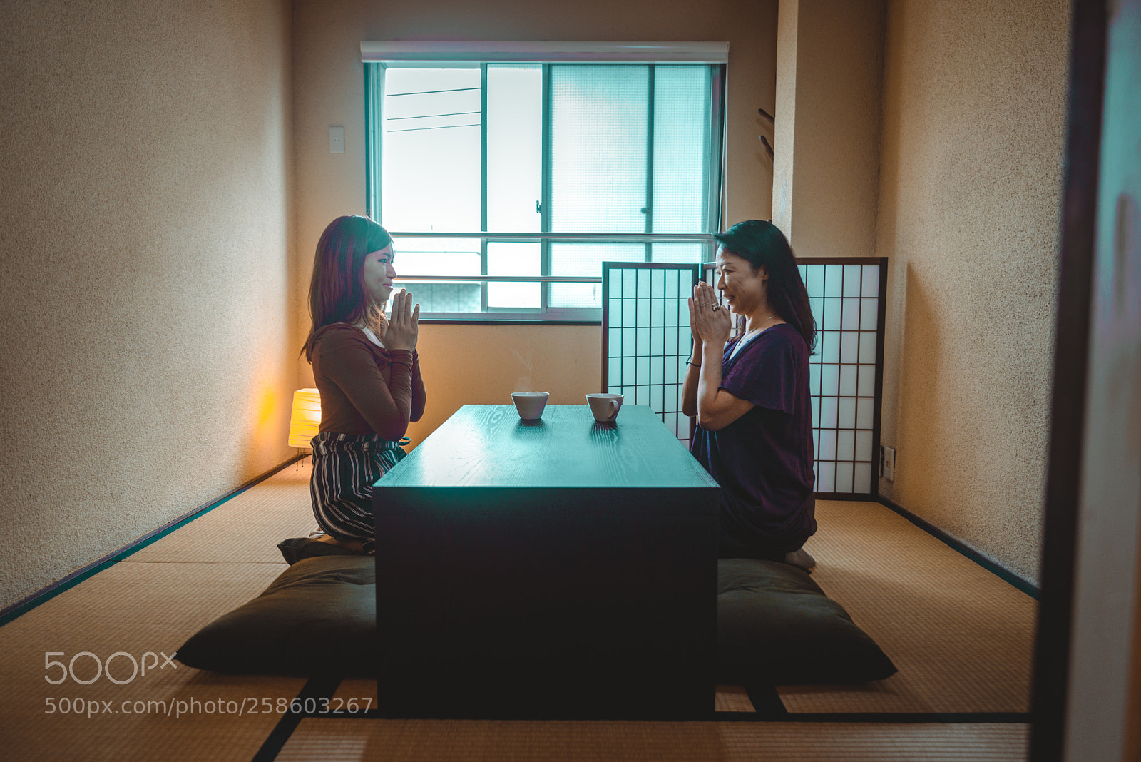 Nikon D610 sample photo. Japanese mom and daughter photography
