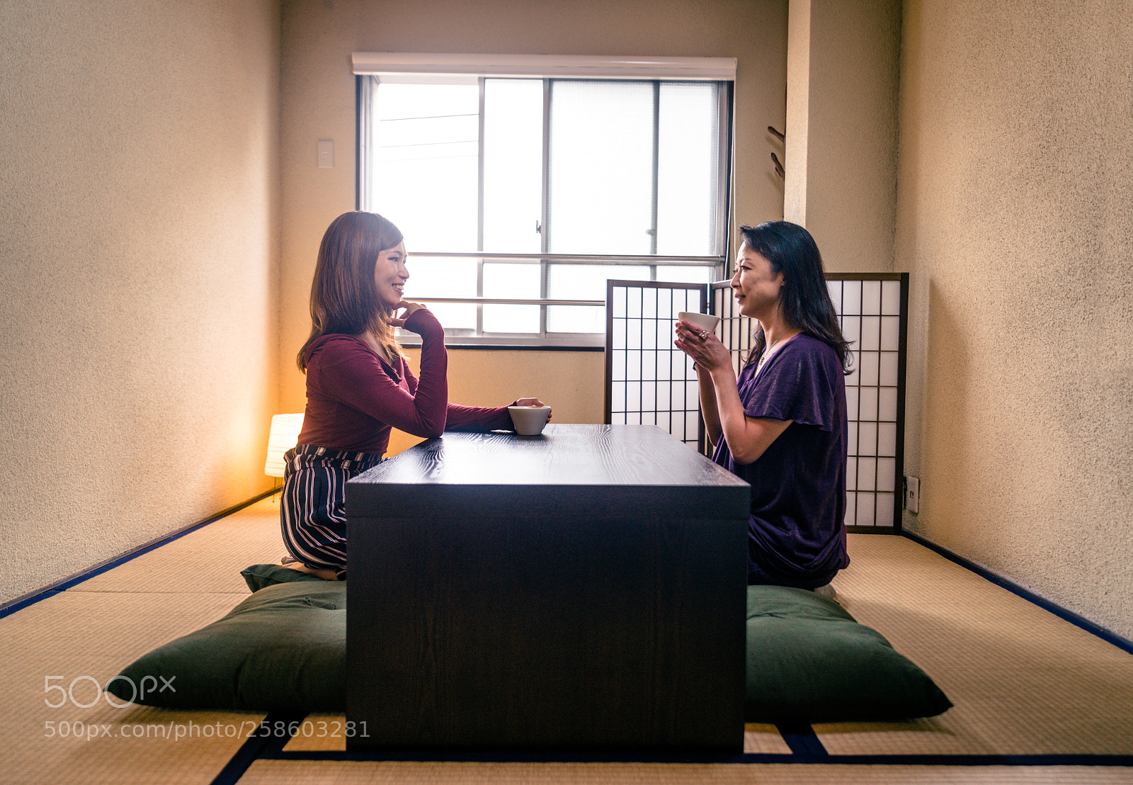 Nikon D610 sample photo. Japanese mom and daughter photography