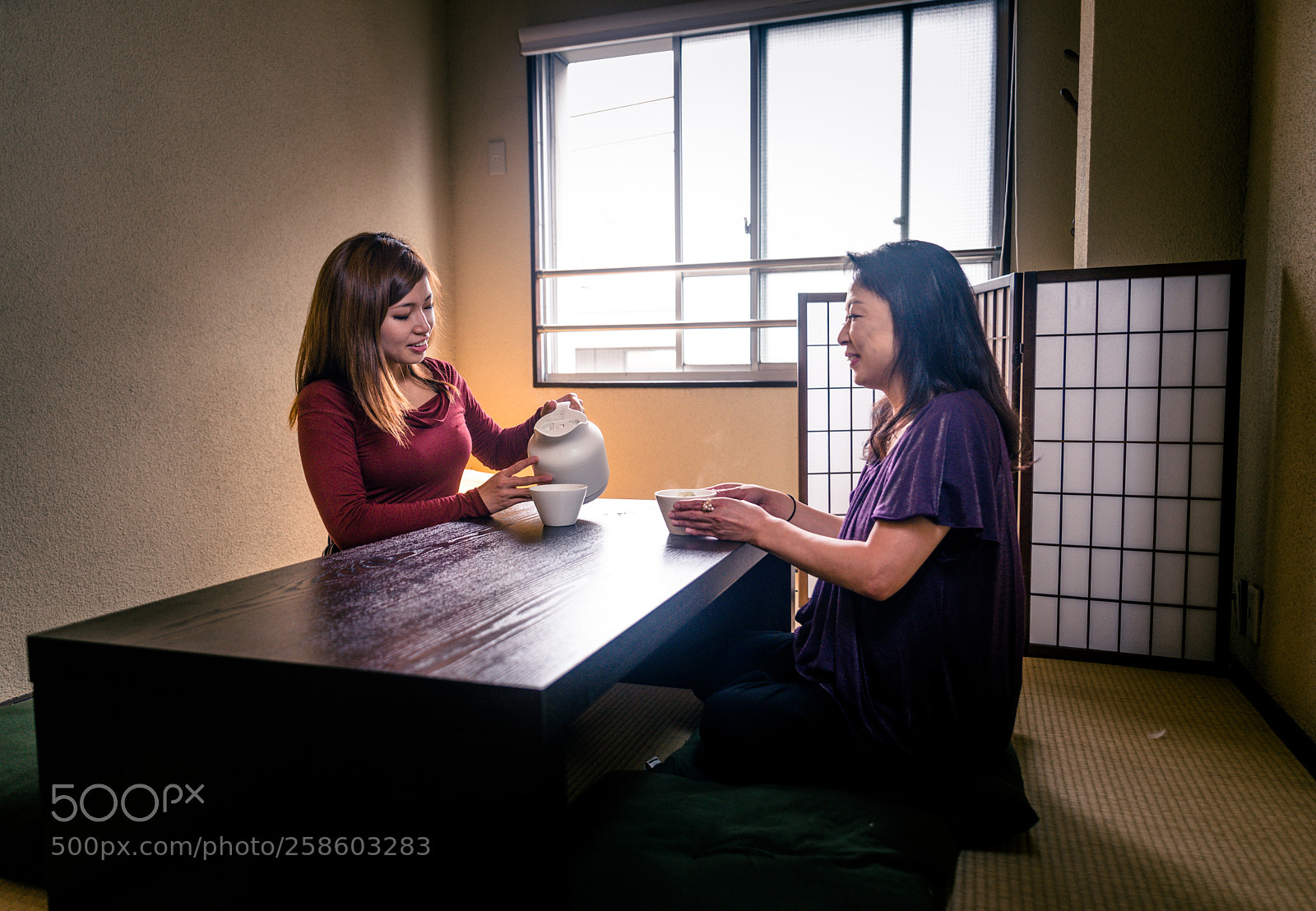 Nikon D610 sample photo. Japanese mom and daughter photography
