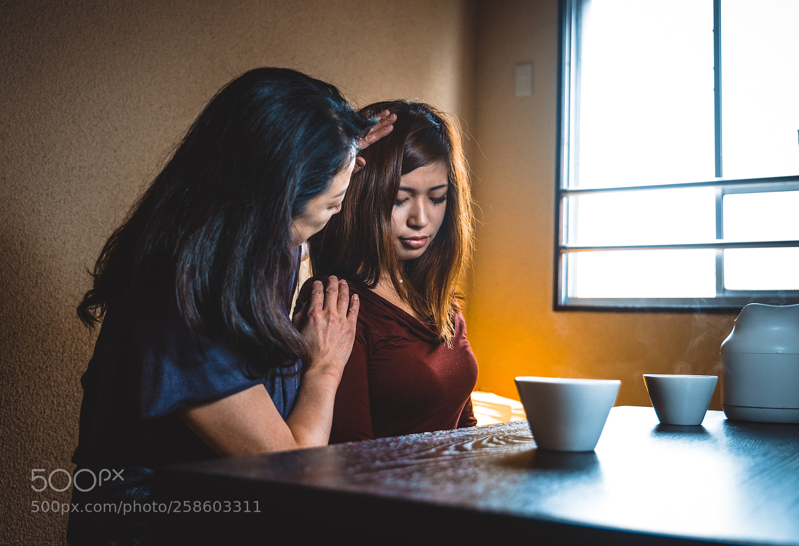 Nikon D610 sample photo. Japanese mom and daughter photography