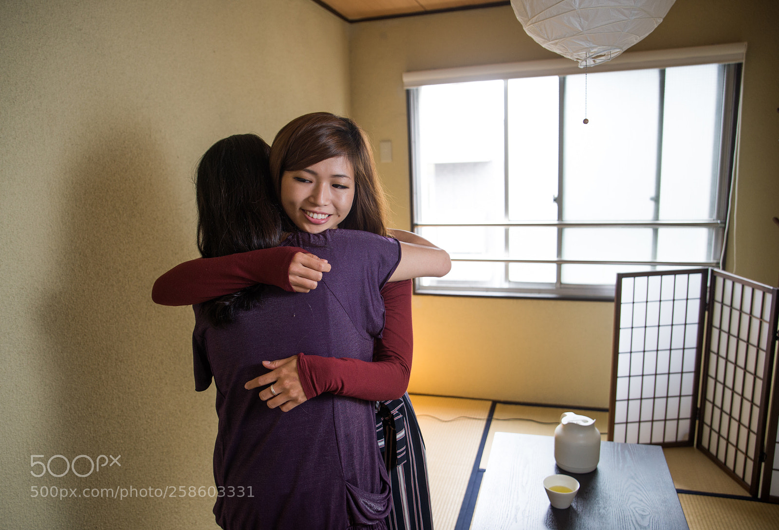 Nikon D610 sample photo. Japanese mom and daughter photography
