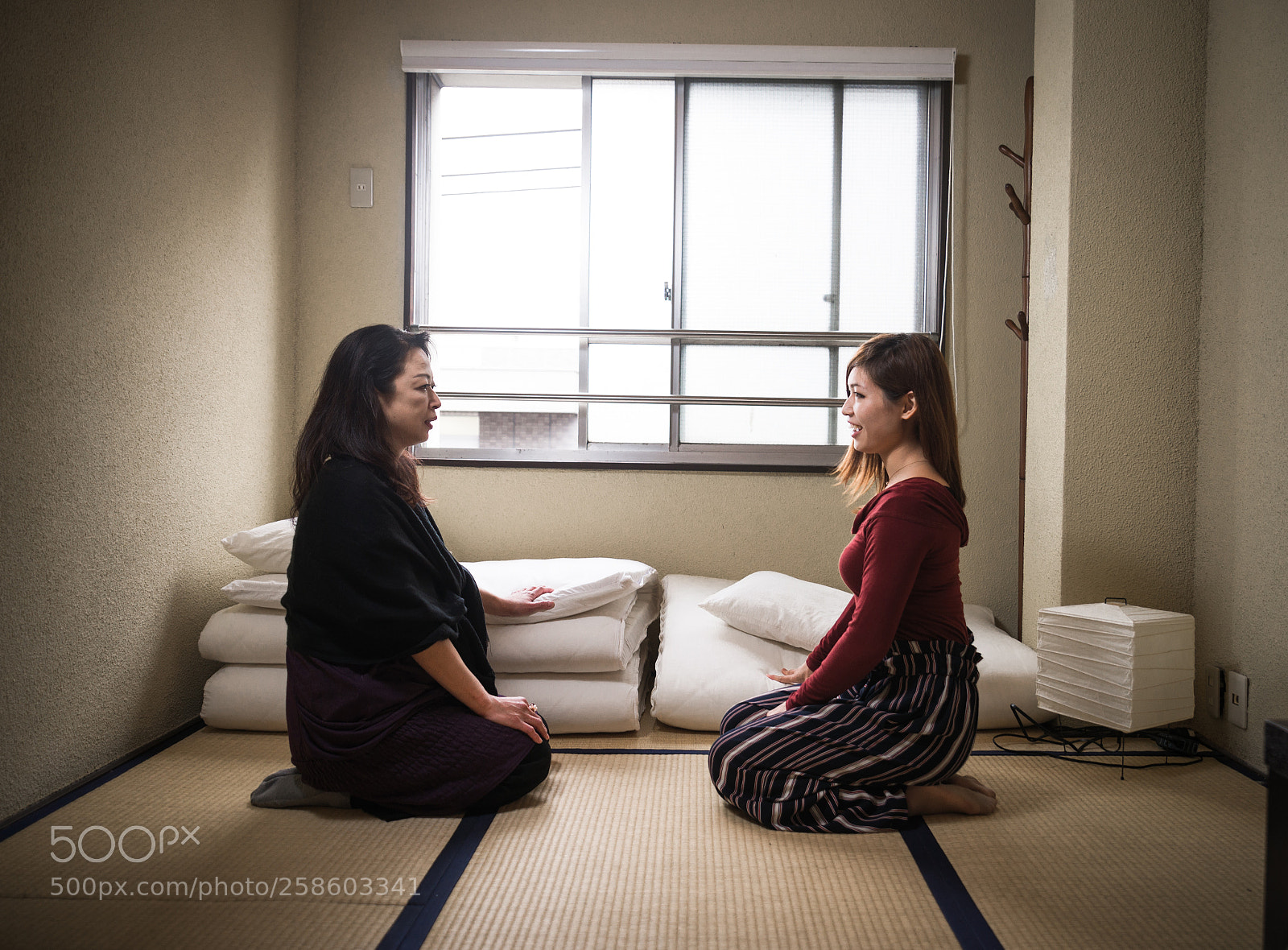 Nikon D610 sample photo. Japanese mom and daughter photography