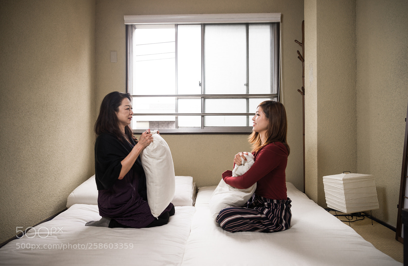 Nikon D610 sample photo. Japanese mom and daughter photography