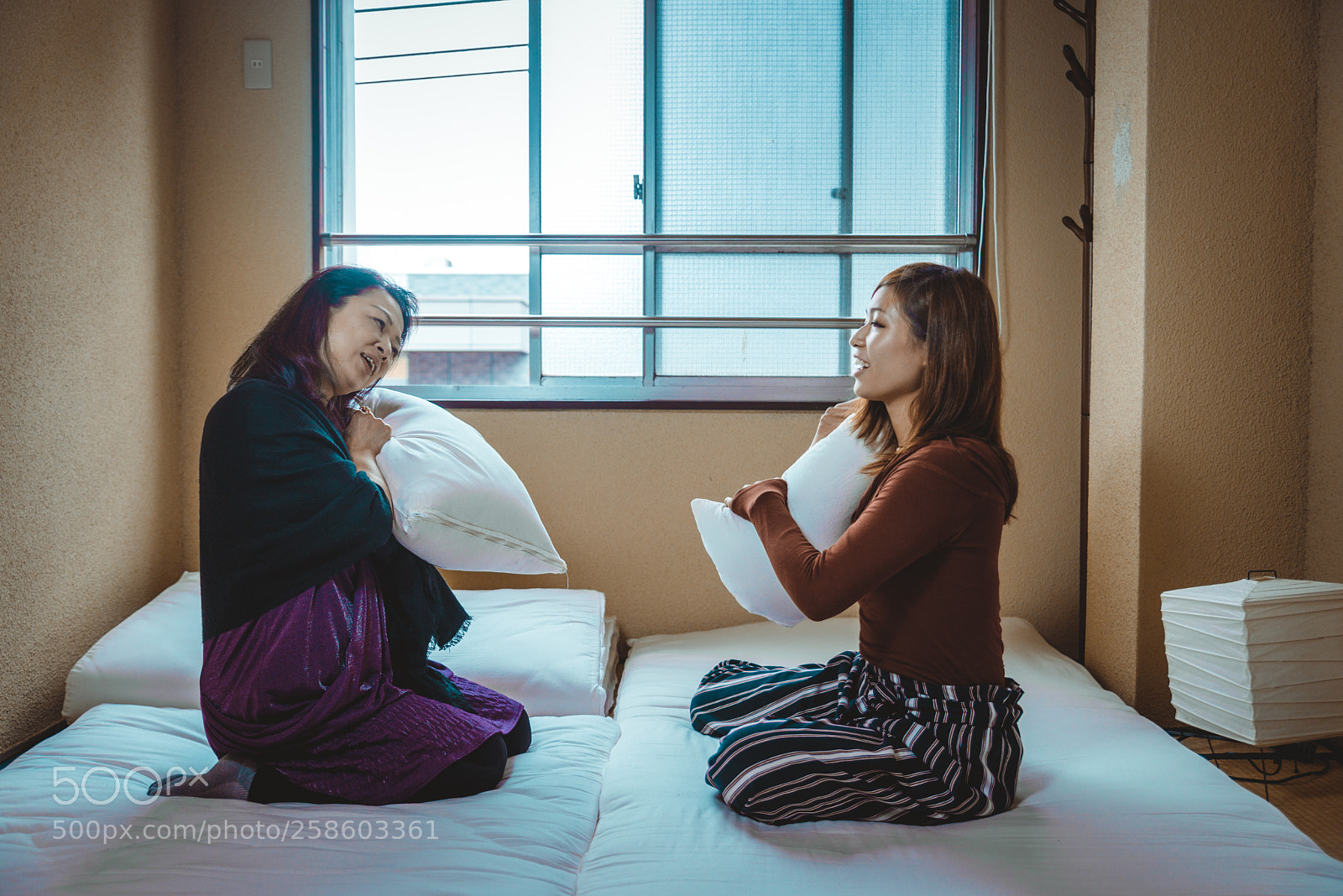Nikon D610 sample photo. Japanese mom and daughter photography