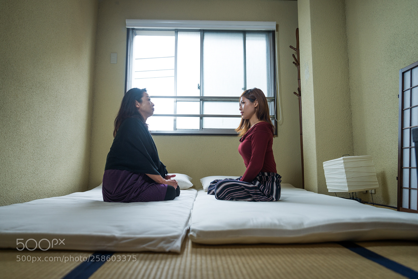 Nikon D610 sample photo. Japanese mom and daughter photography