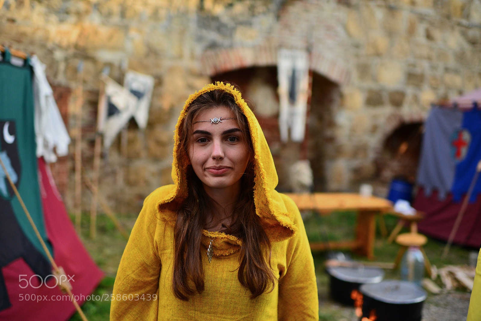 Nikon D800 sample photo. Lady at festival photography
