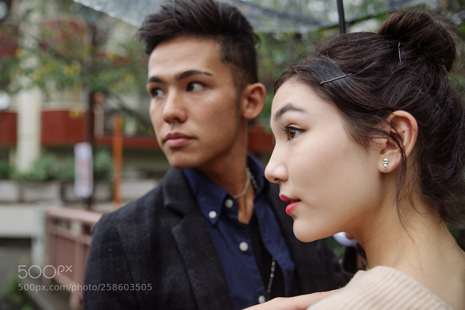 Nikon D610 sample photo. Happy japanese couple dating photography