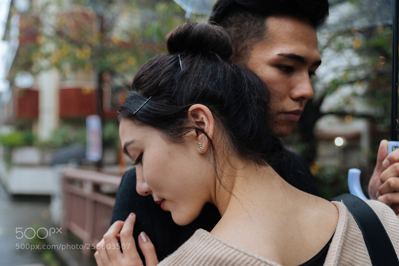 Nikon D610 sample photo. Happy japanese couple dating photography