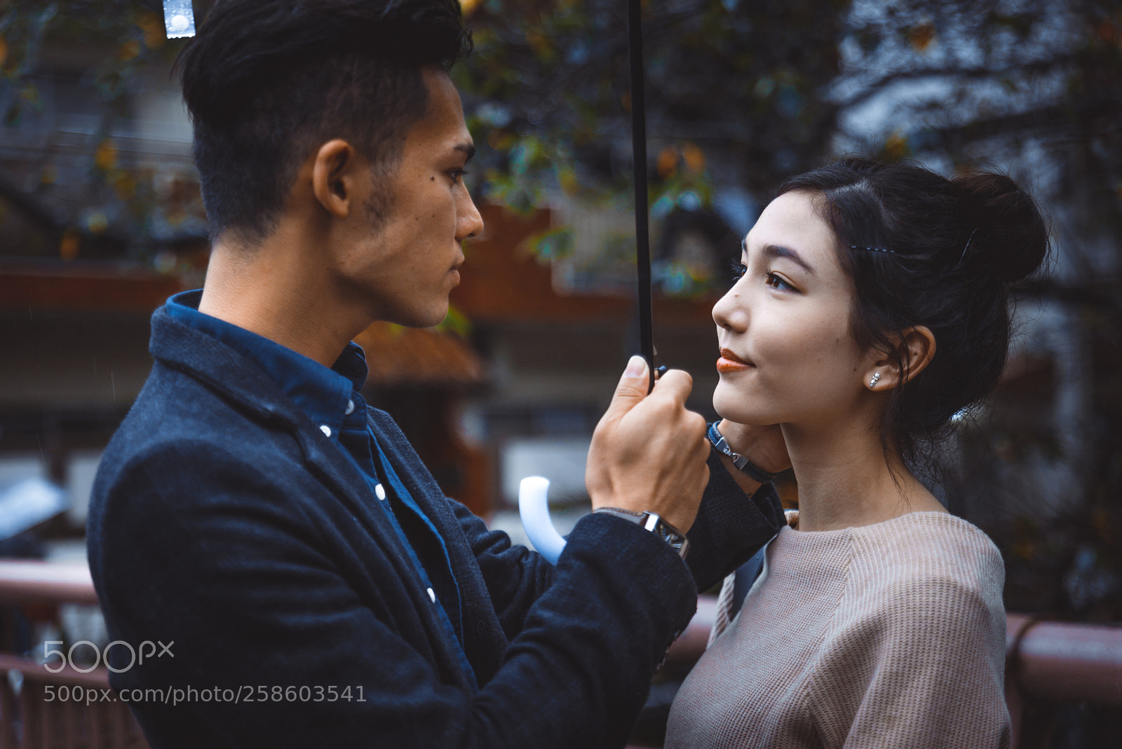Nikon D610 sample photo. Happy japanese couple dating photography