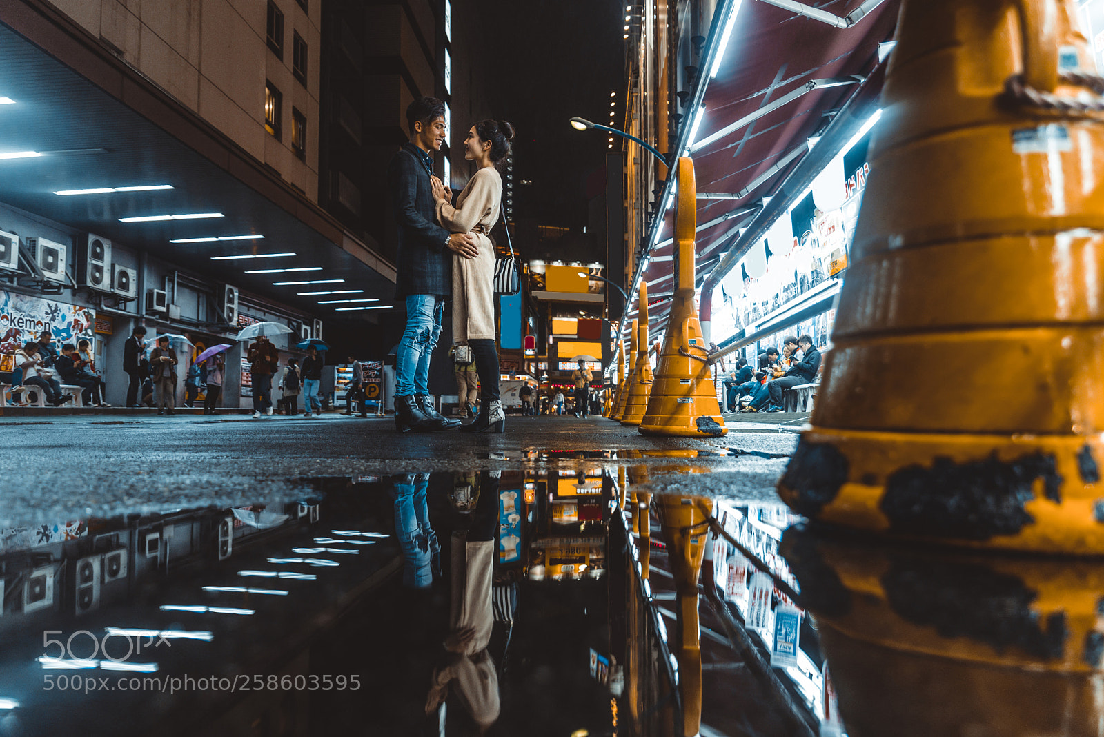 Nikon D610 sample photo. Happy japanese couple dating photography
