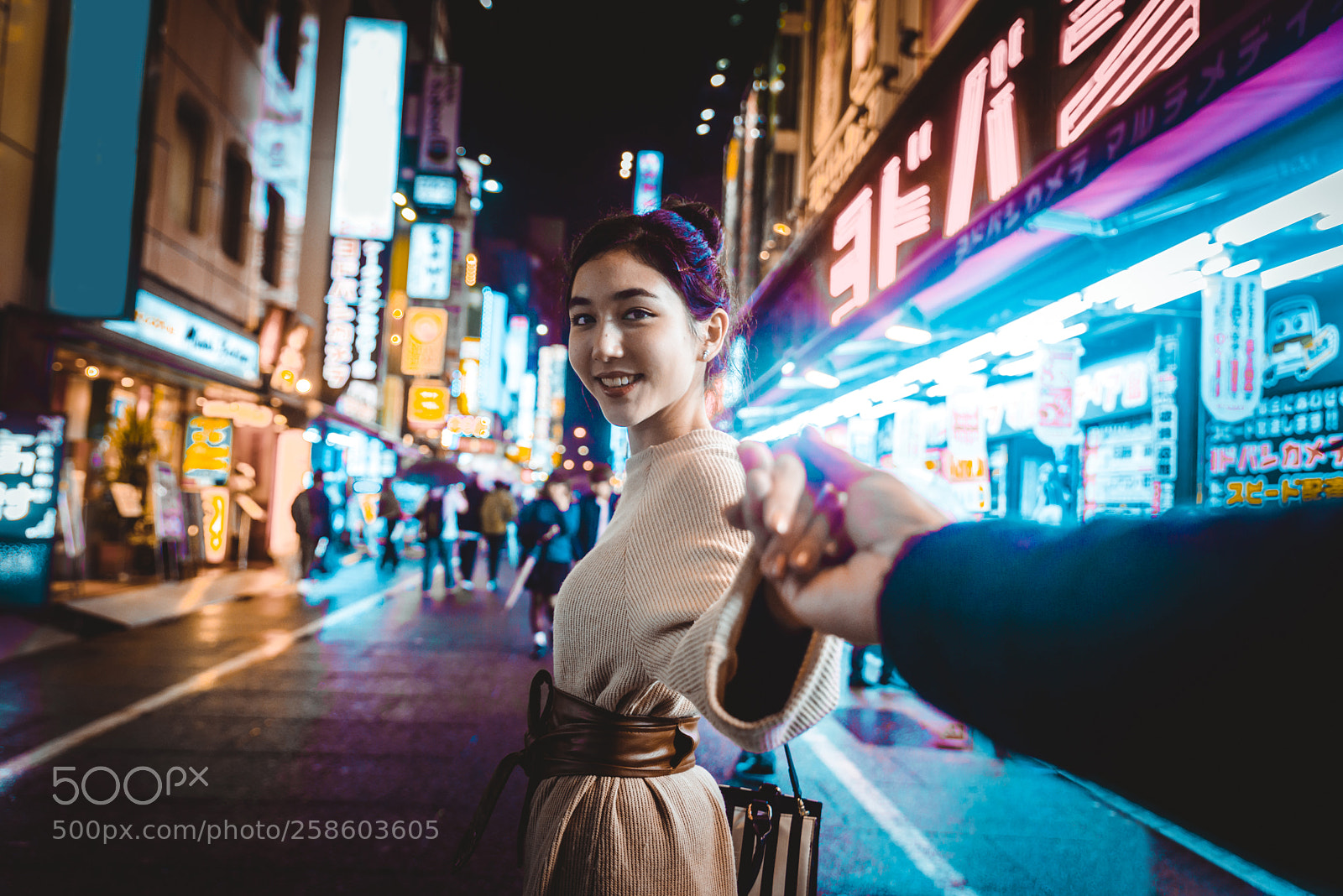 Nikon D610 sample photo. Happy japanese couple dating photography