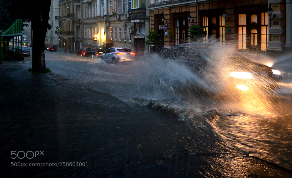 Nikon D5100 sample photo. May rain / Майский ливень photography
