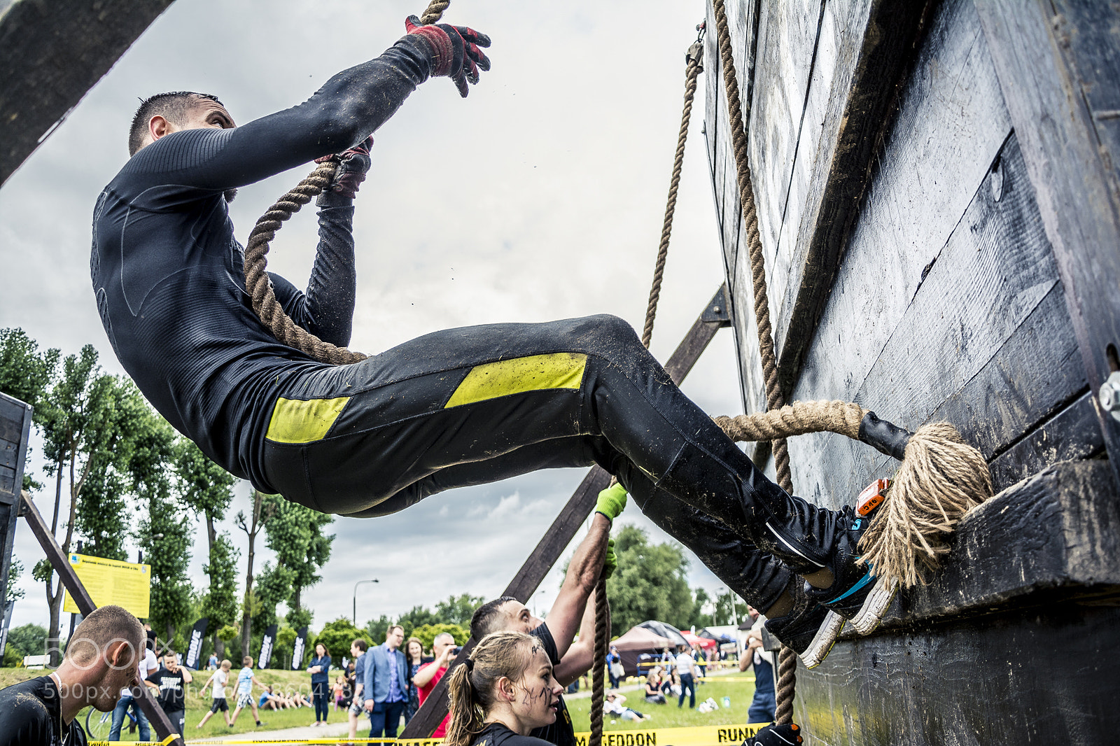 Nikon D5200 sample photo. Runmageddon - sport photography