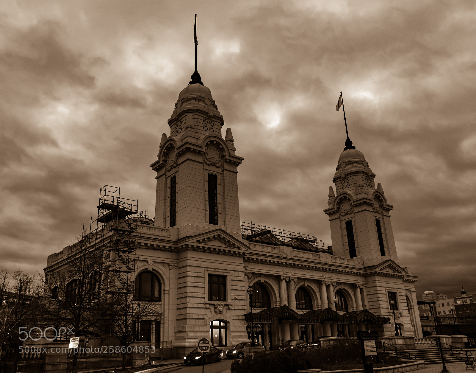 Sony a6300 sample photo. Worcester train station photography