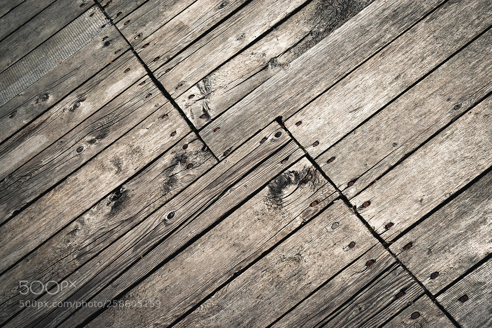 Nikon D5500 sample photo. Old wooden boards nailed photography