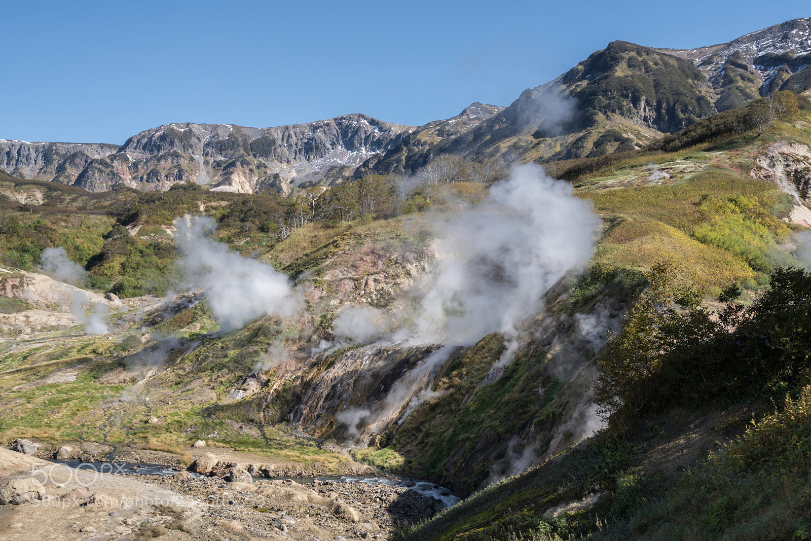 Sony a7R II sample photo. Valley of geysers photography