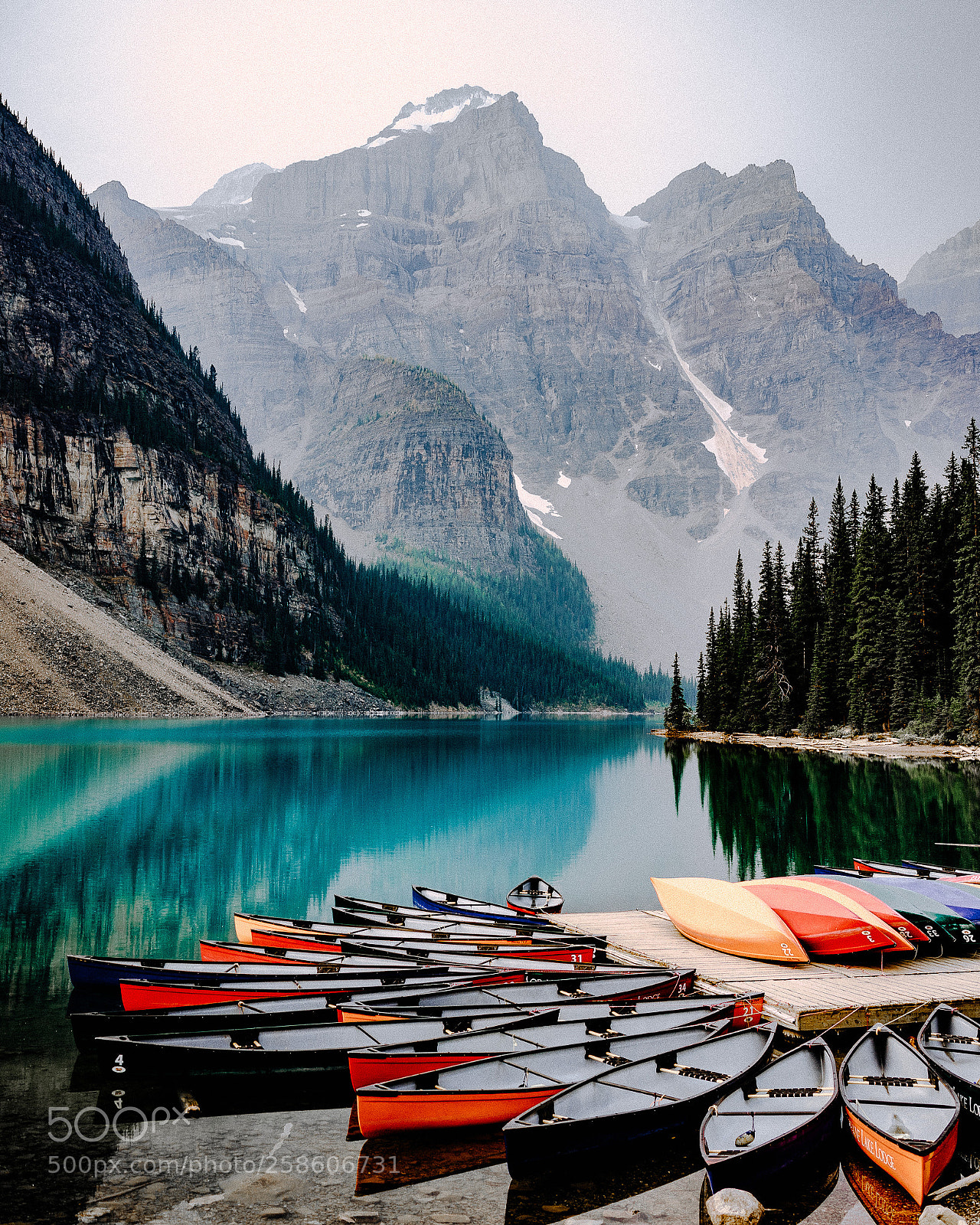 Sony a7 II sample photo. Moraine lake photography