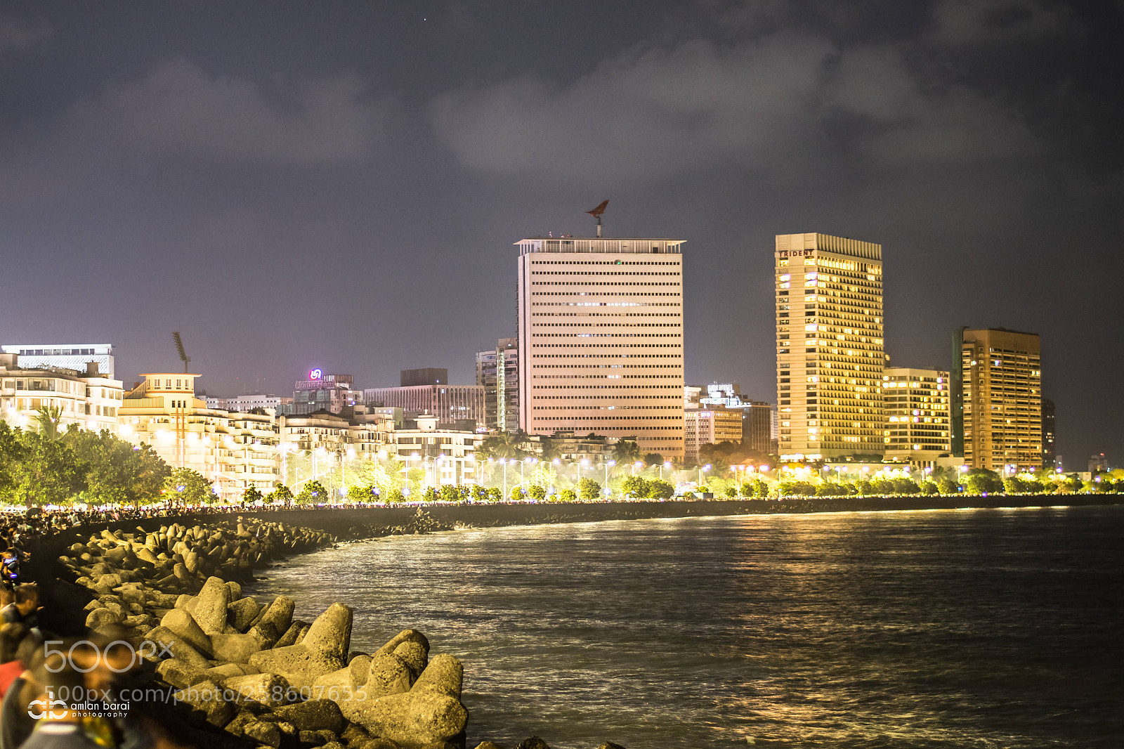 Nikon D5300 sample photo. Marine drive at night photography