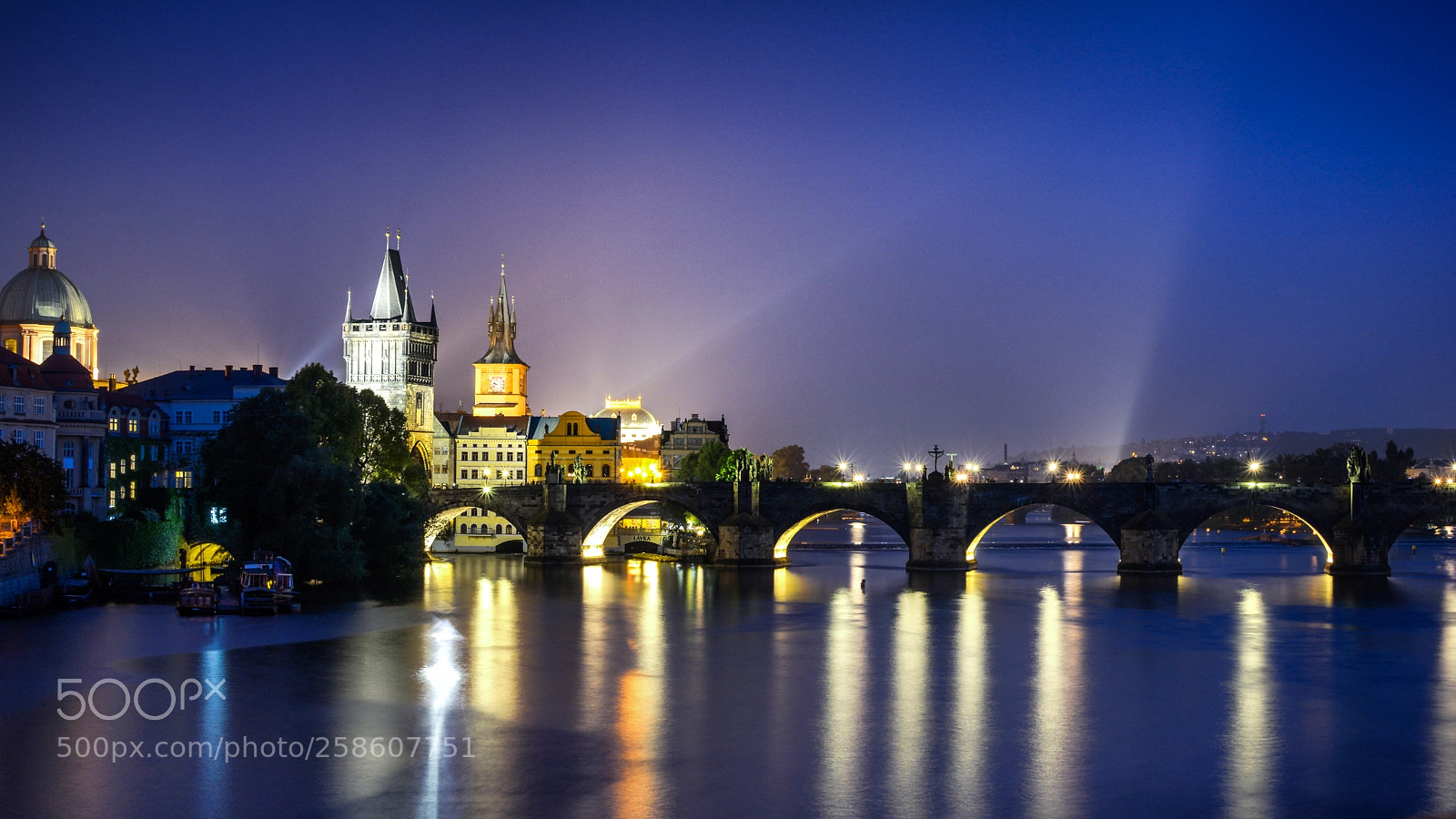 Nikon D7100 sample photo. Charles bridge vltava river photography