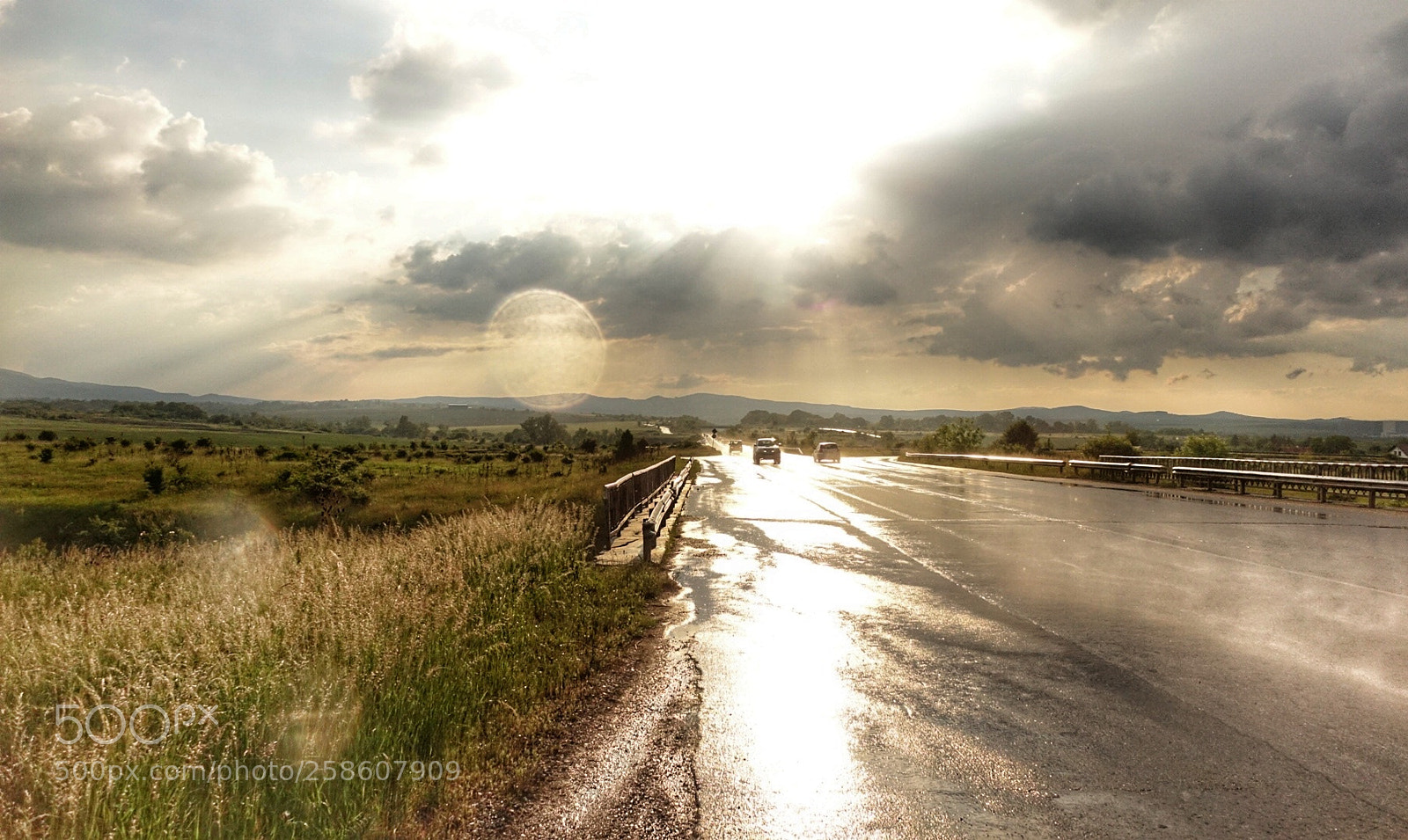 Sony Cyber-shot DSC-RX10 sample photo. Sunset after the rain. photography