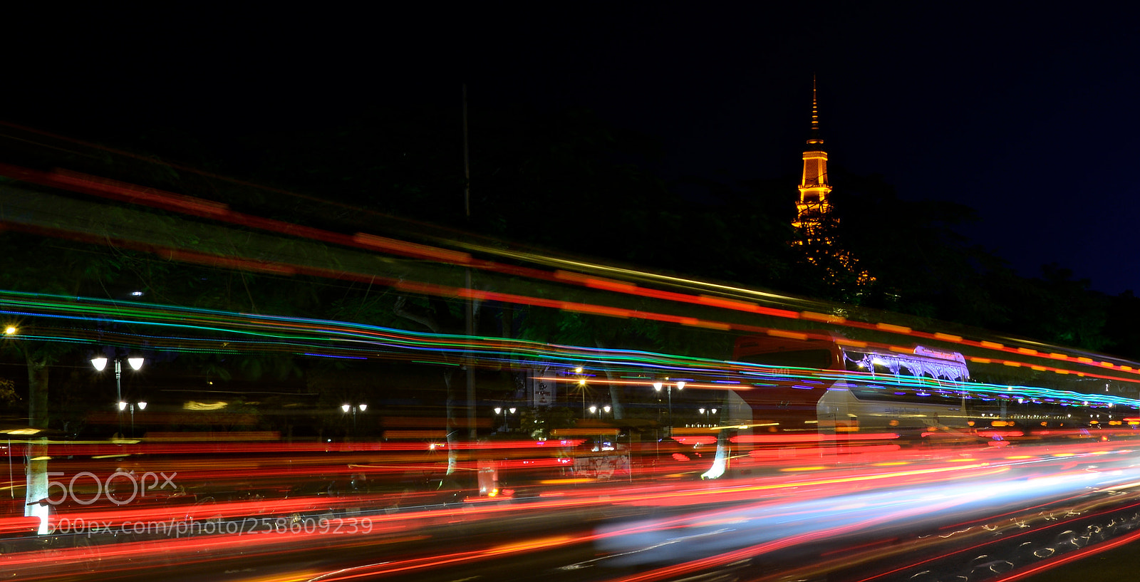 Nikon D5200 sample photo. Phnom penh at night photography
