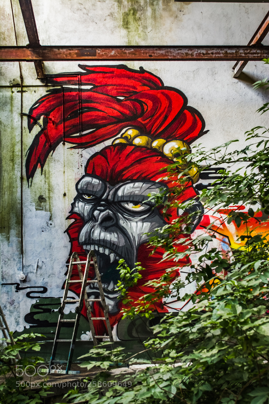 Nikon D5200 sample photo. Stret painting () photography
