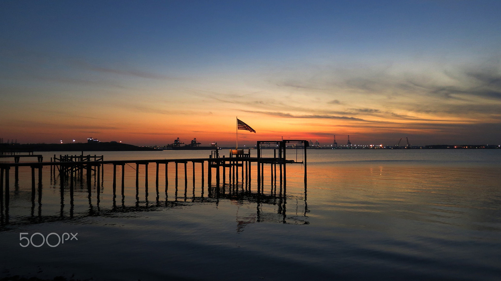 Canon PowerShot S100 sample photo. Another dusk on the elizabeth river photography