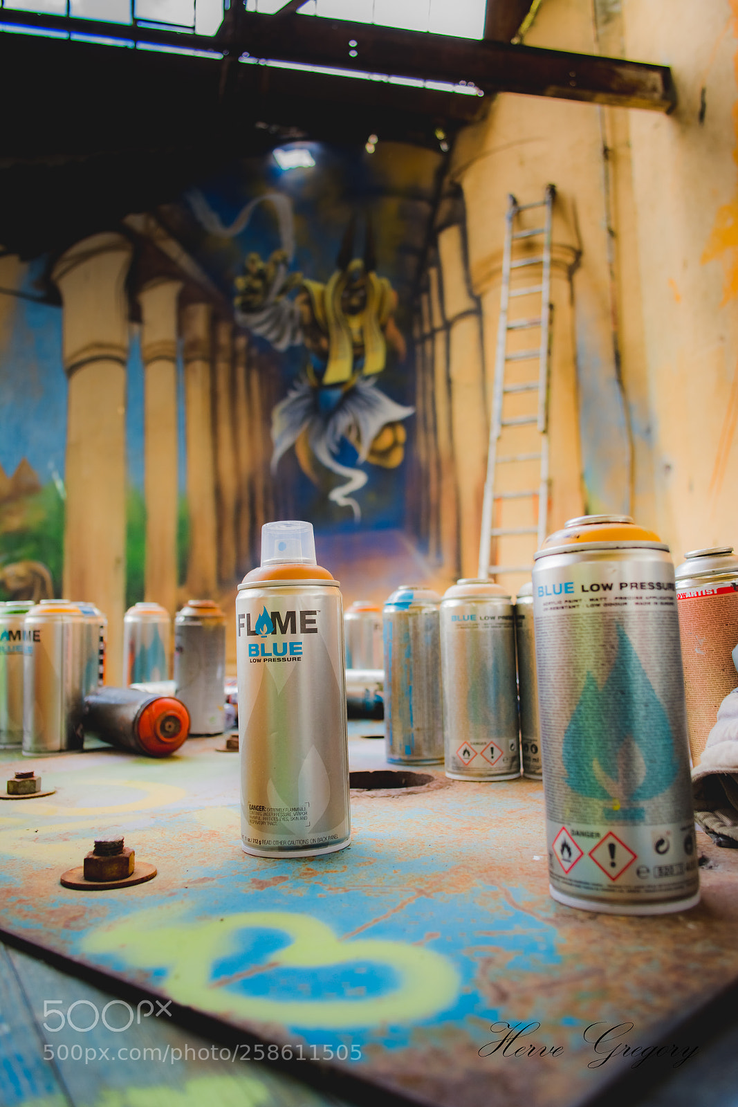 Nikon D5200 sample photo. Stret painting () photography