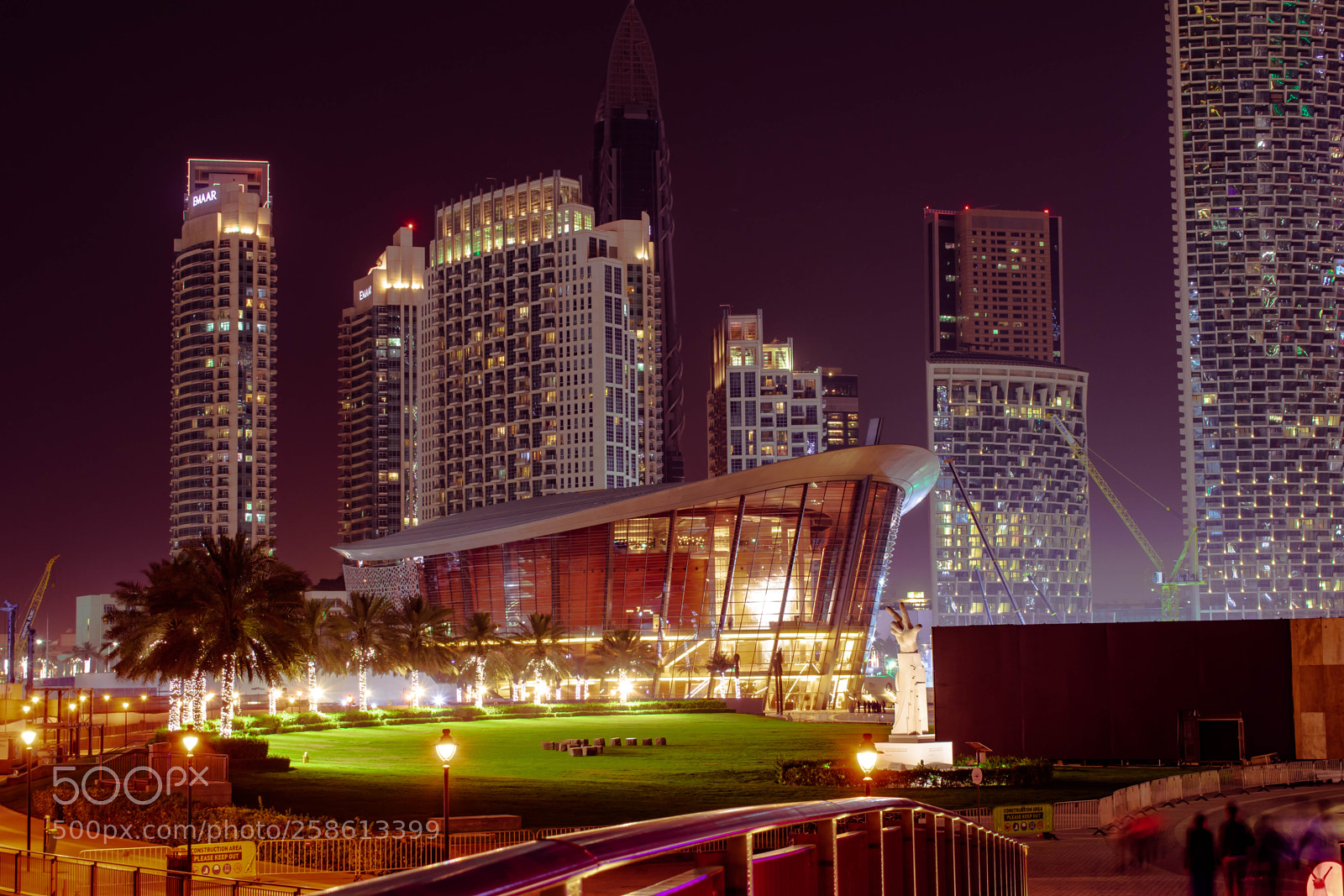 Nikon D5300 sample photo. Dubai opera photography