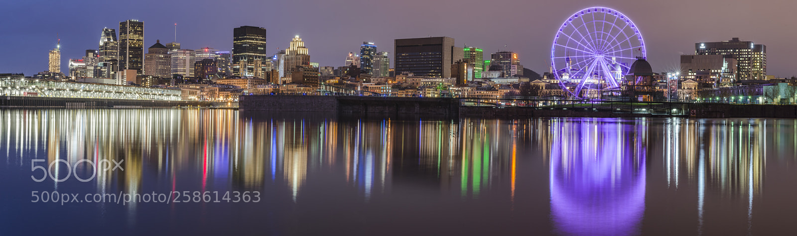 Nikon D610 sample photo. Montreal @ night photography