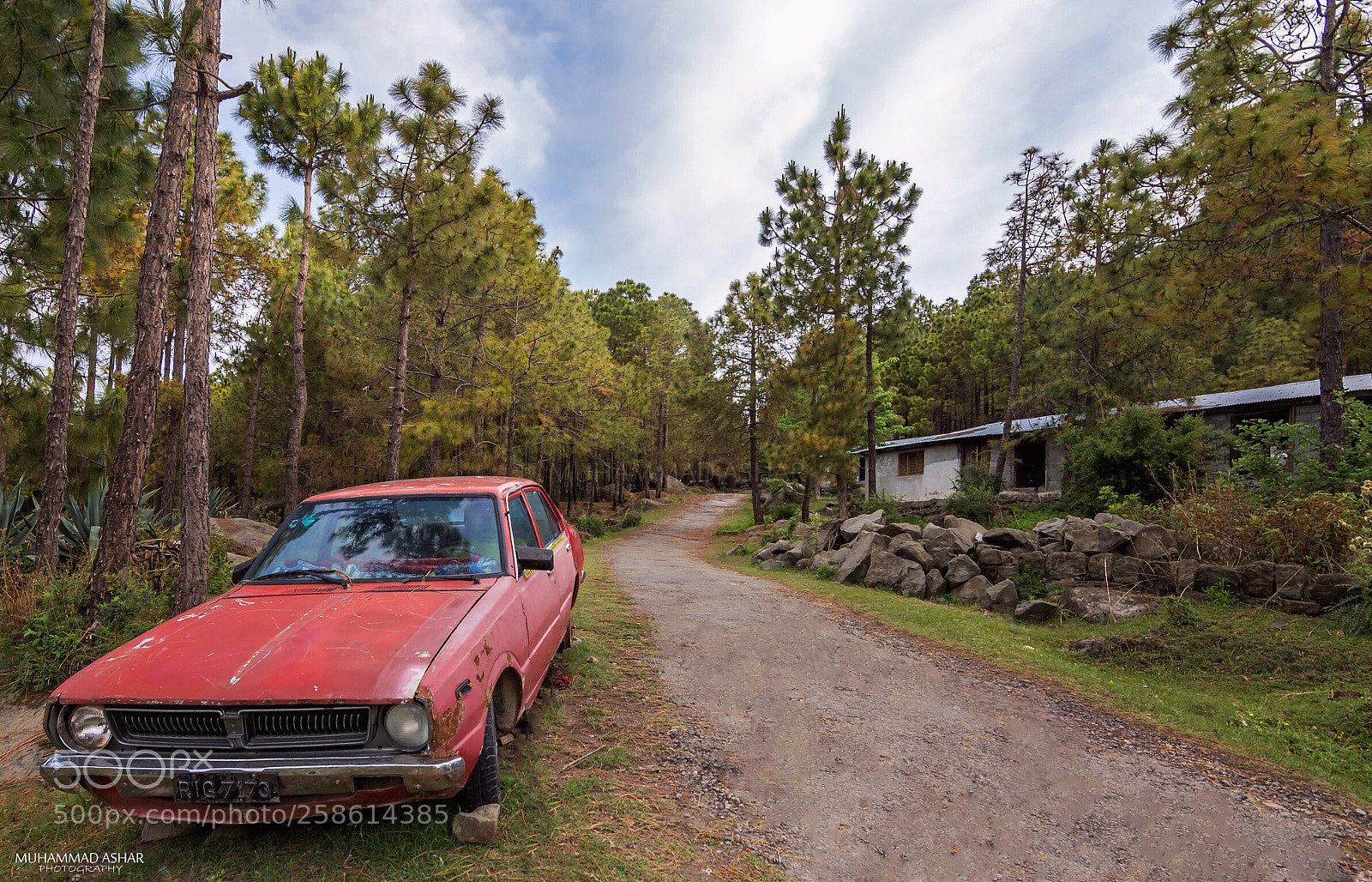 Nikon D7200 sample photo. Trek towards punjpeer rock photography