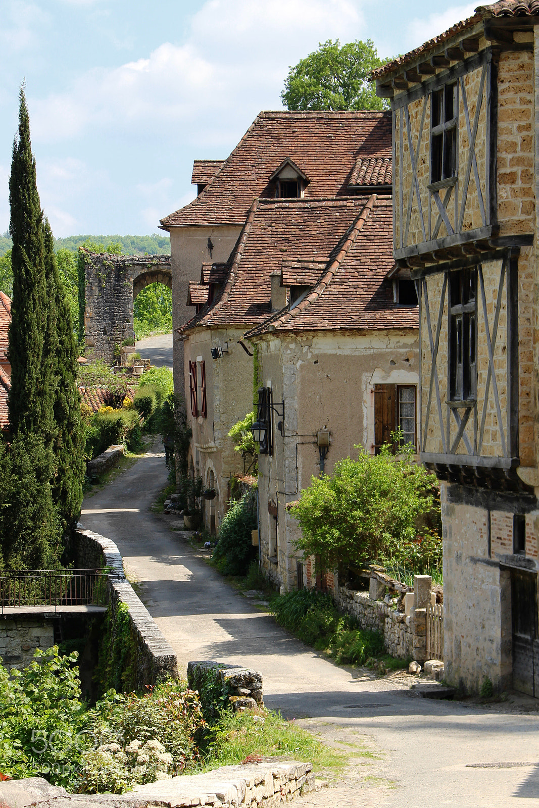 Canon EOS 100D (EOS Rebel SL1 / EOS Kiss X7) sample photo. Saint-cirq lapopie photography