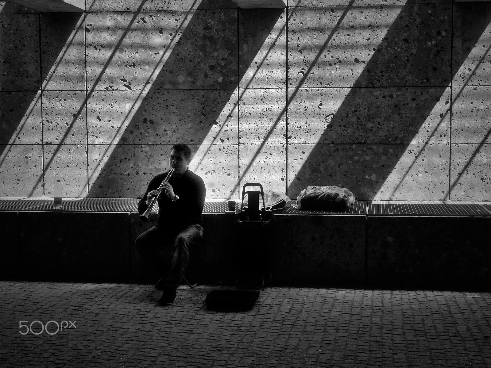 Nikon Coolpix A900 sample photo. The flute player photography