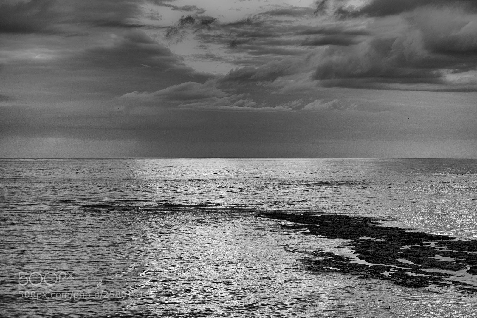 Fujifilm X-T1 sample photo. The sea by moonlight photography