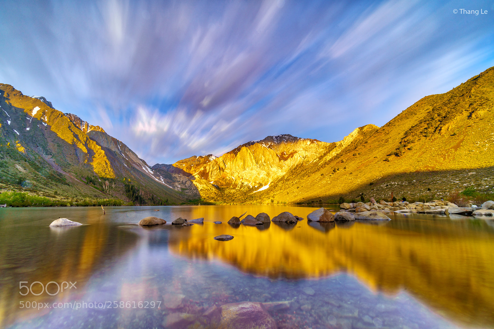 Sony a7R III sample photo. Convict lake sunrise photography