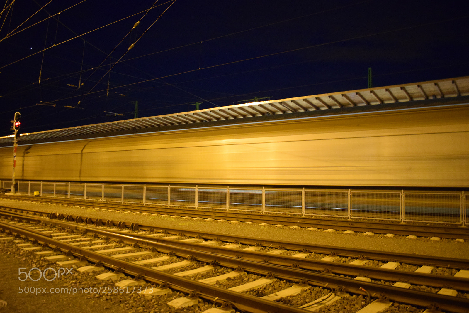 Nikon D5300 sample photo. Gold train photography