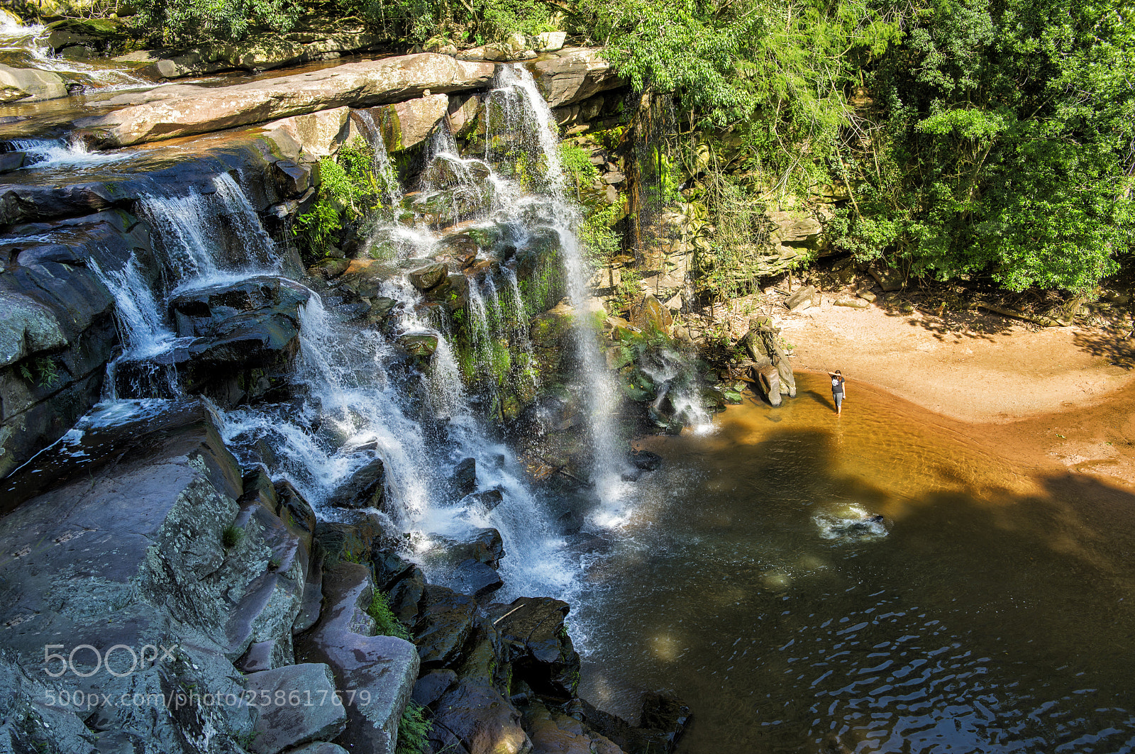 Nikon D610 sample photo. Forbidden waterfall photography