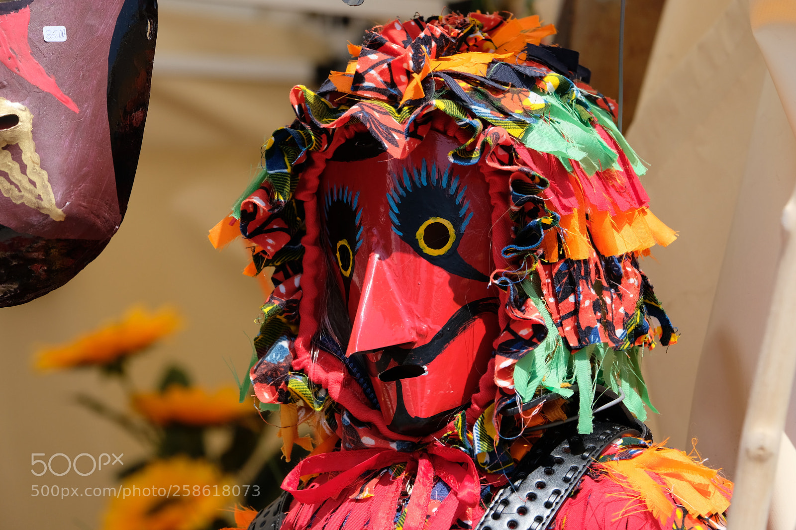 Fujifilm X-T2 sample photo. Mask photography