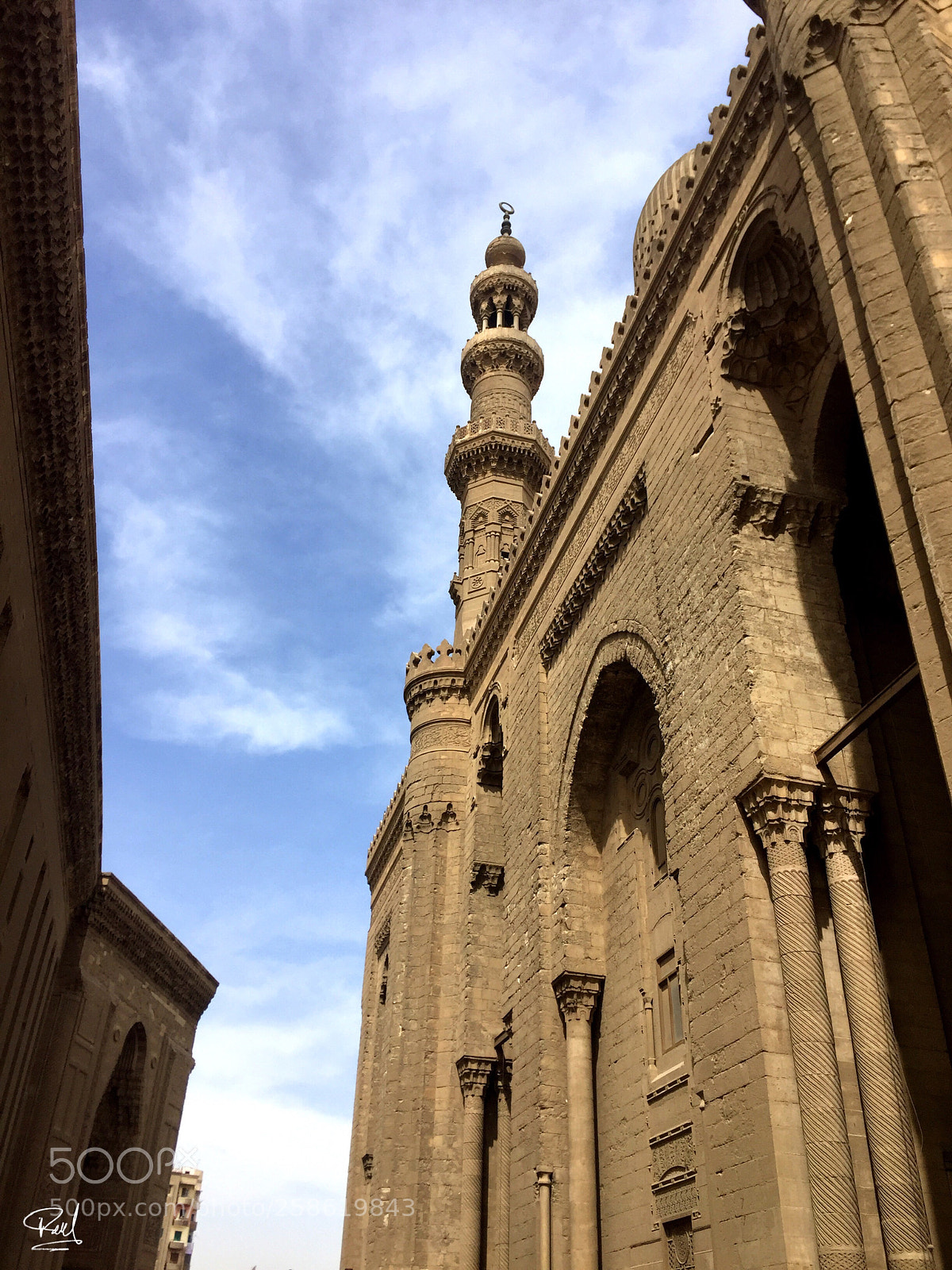 Apple iPhone 6 sample photo. El soltan hassan mosque photography