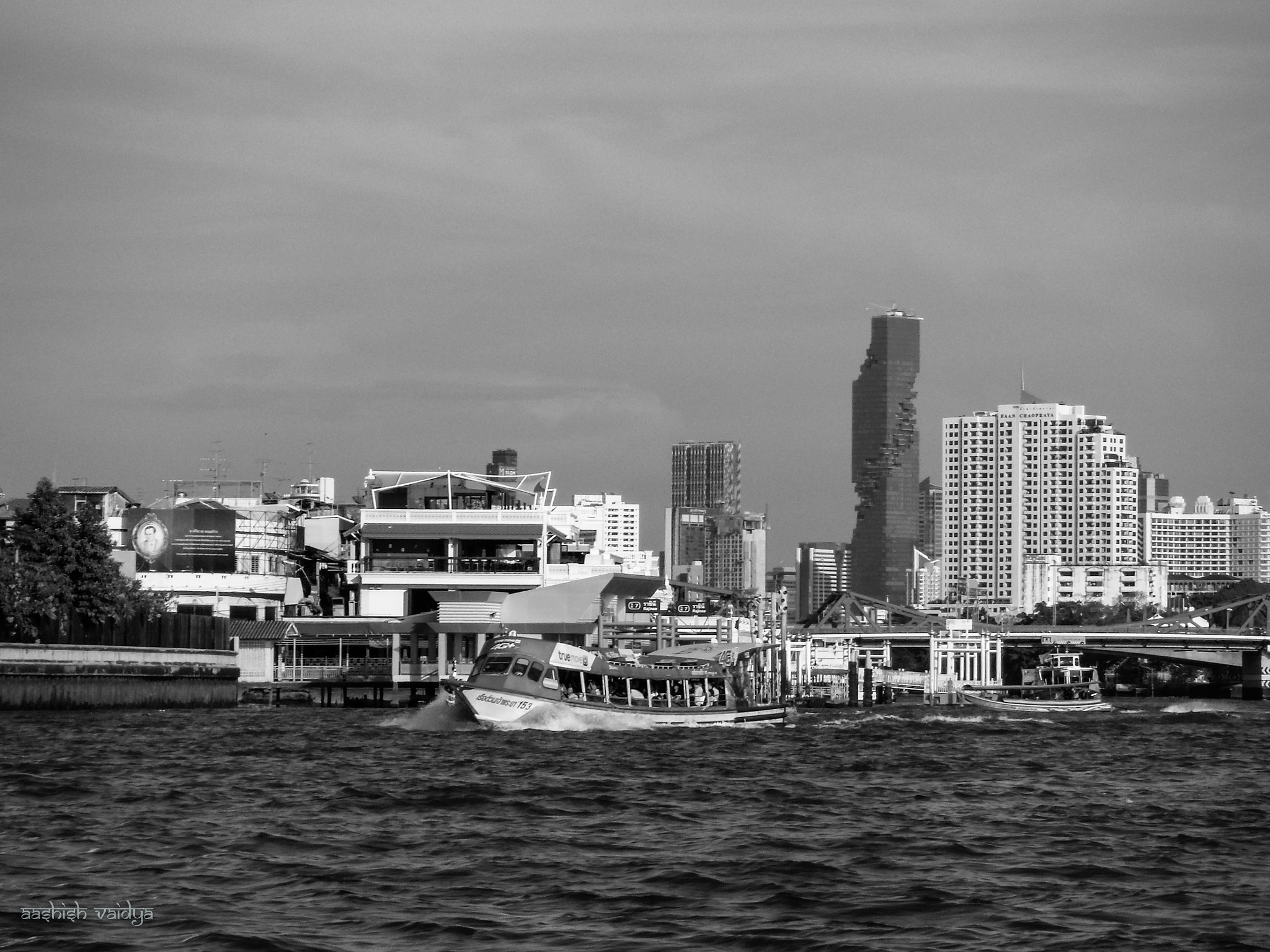 Fujifilm FinePix XP70 XP71 XP75 sample photo. Bangkok from chao phraya river photography