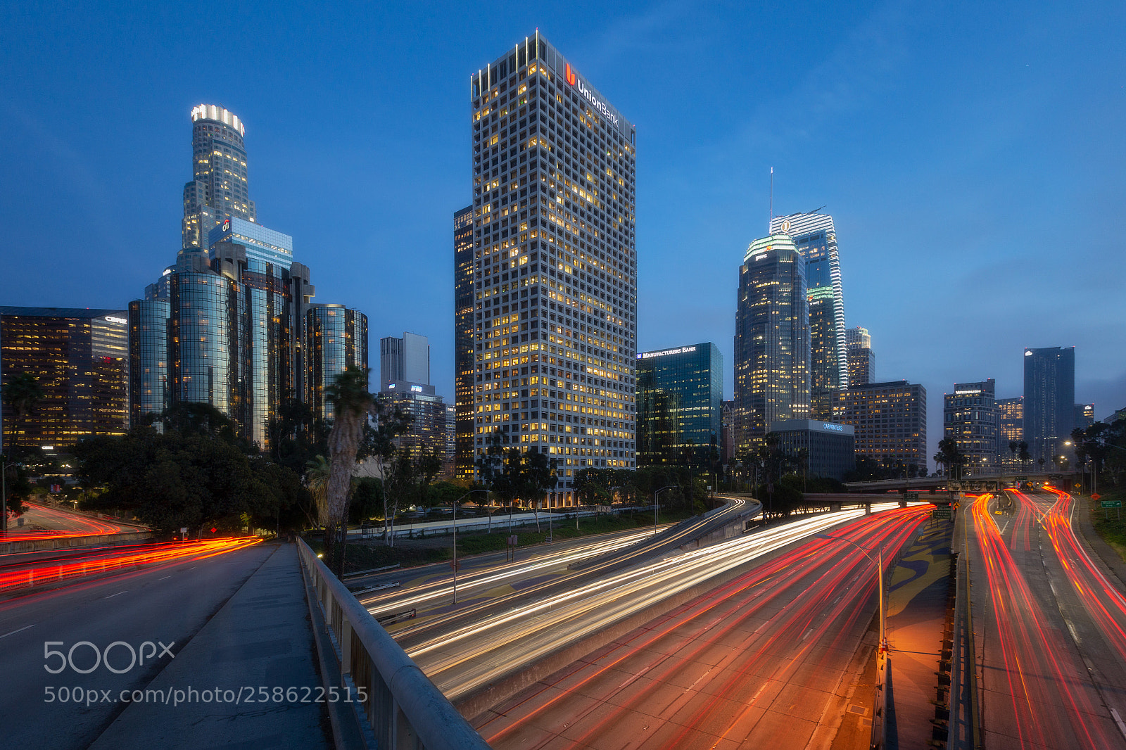 Canon EOS 6D sample photo. Dtla overpass photography