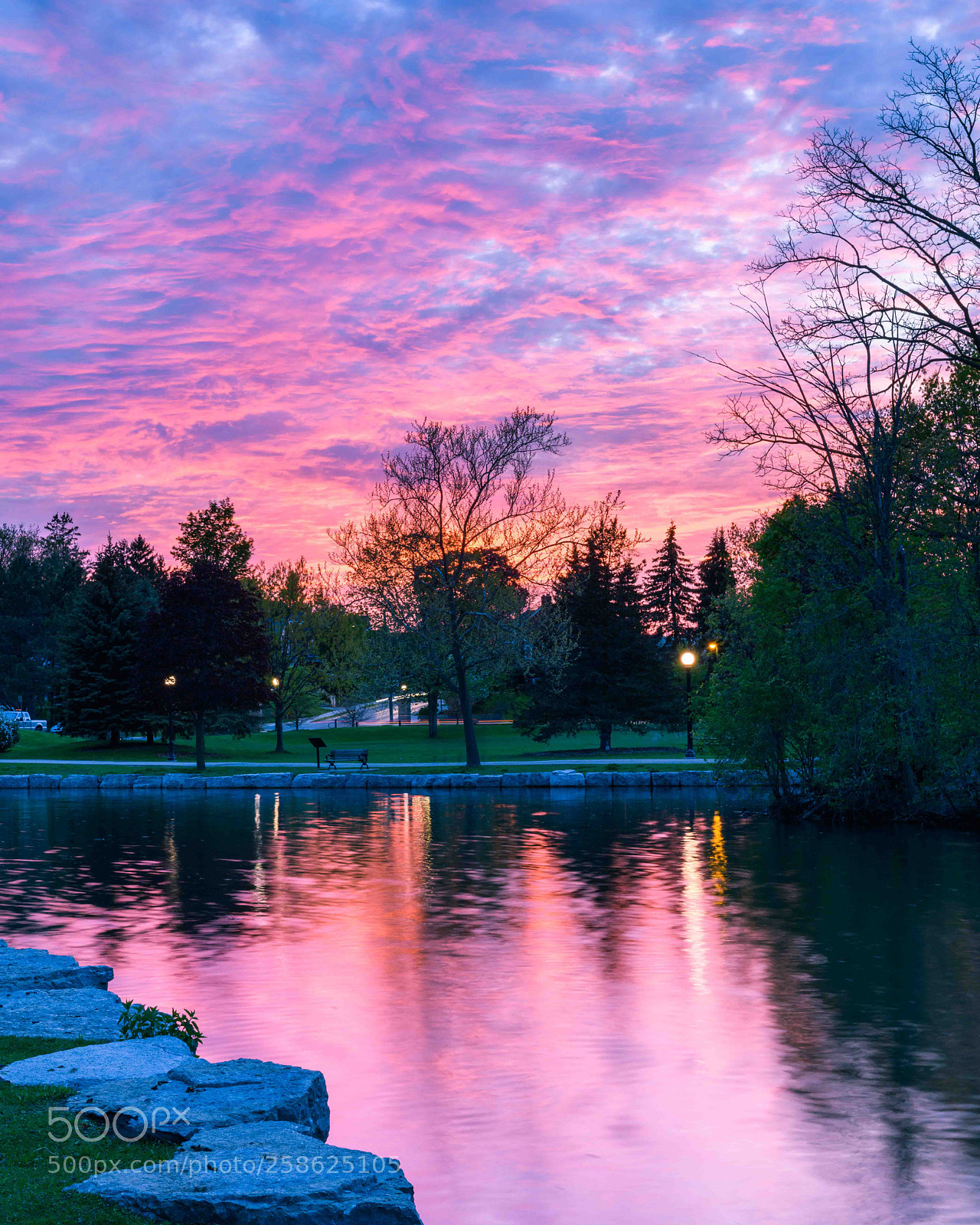 Nikon D850 sample photo. Cotton candy sunset photography