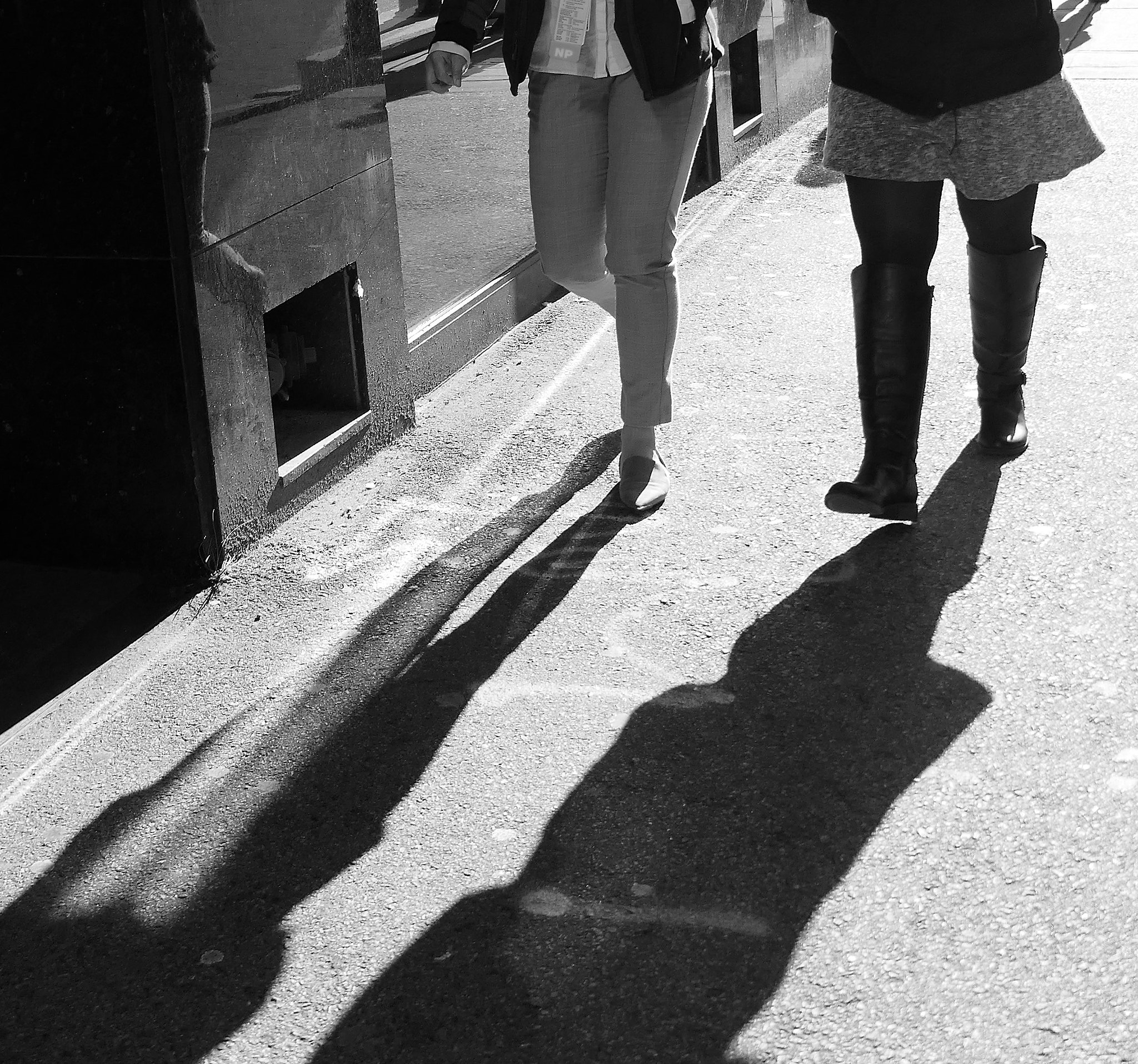 Panasonic Lumix DMC-ZS100 (Lumix DMC-TZ100) sample photo. Us & our shadows photography