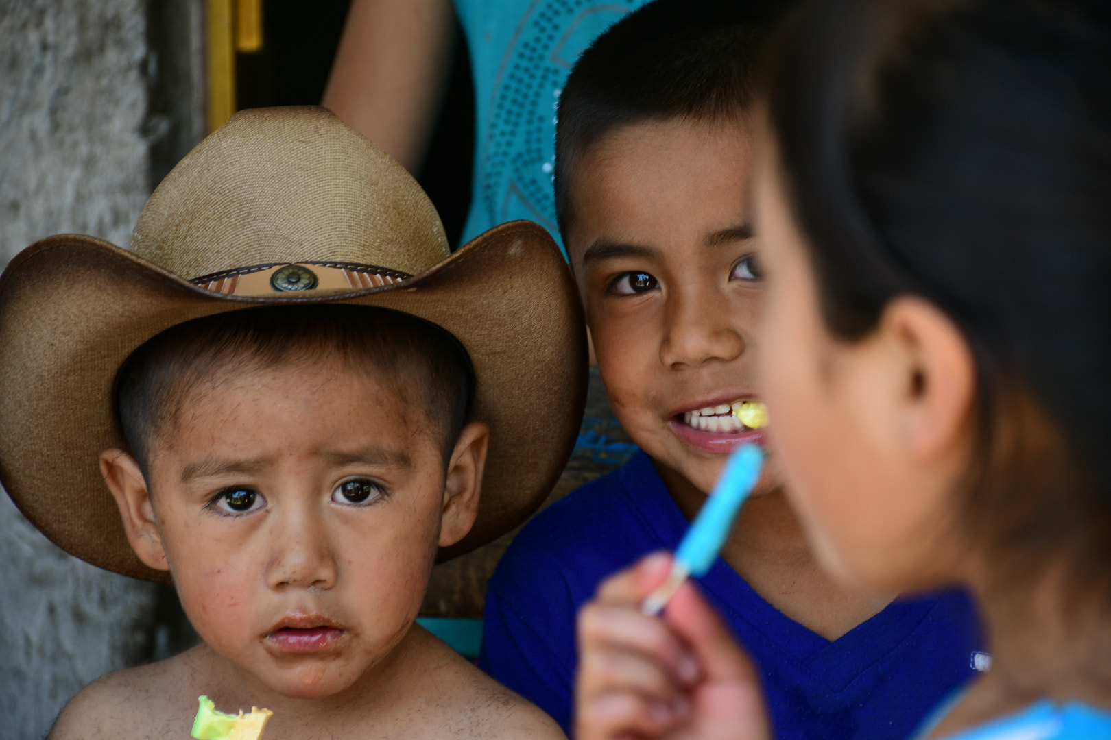 Nikon D7500 sample photo. Niños photography