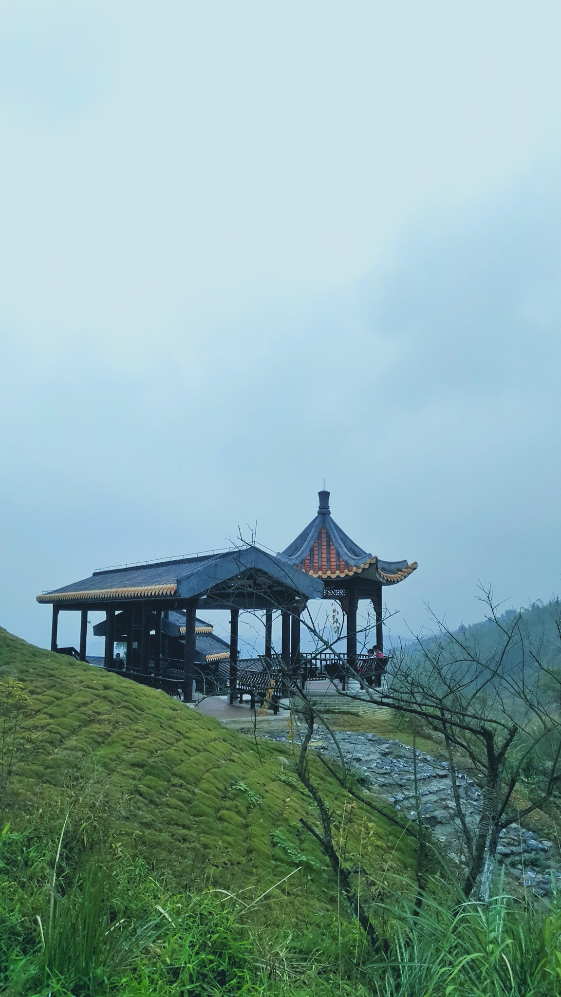 Xiaomi MI NOTE Pro sample photo. Pavilion on the mountain photography
