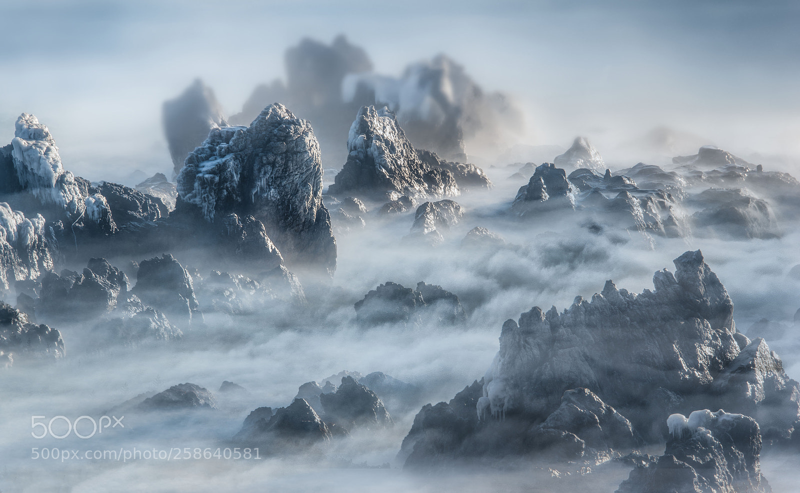 Nikon D750 sample photo. A dreamy waves photography