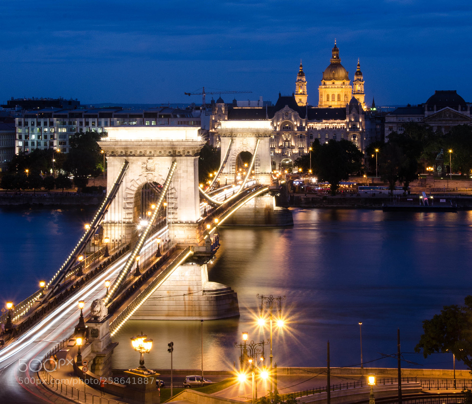 Nikon D7000 sample photo. Budapest chain bridge photography