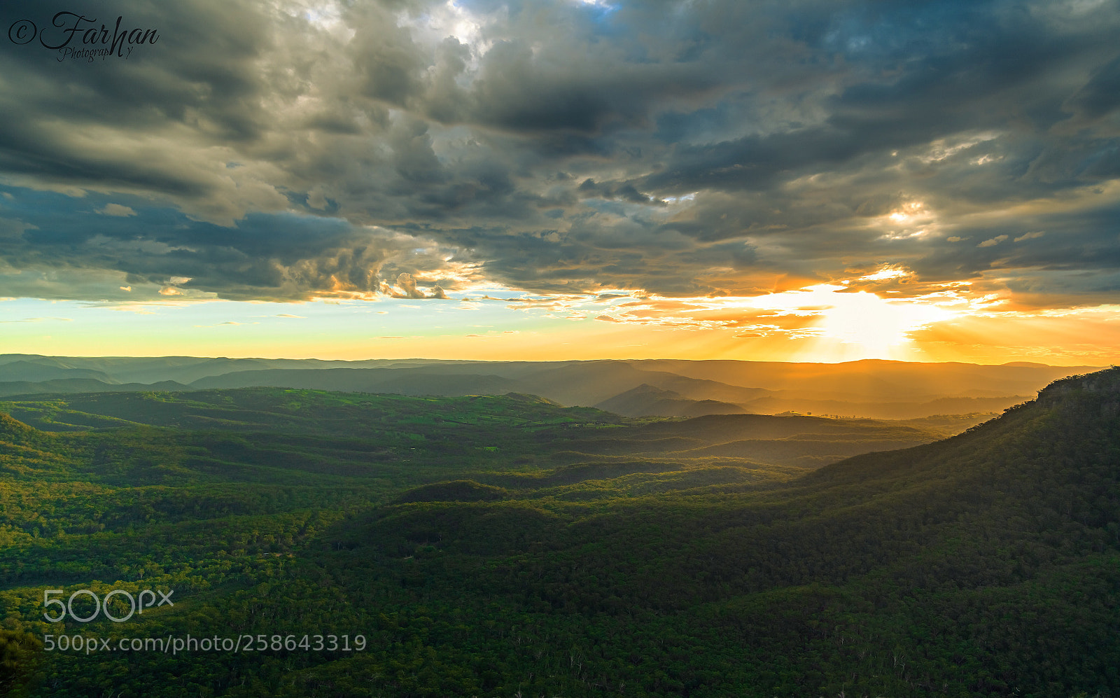 Nikon D850 sample photo. Sunset @ blue mountains photography