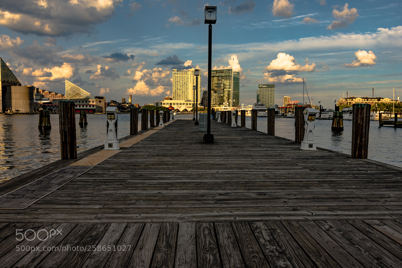 Nikon D7200 sample photo. Pier at inner harbor photography