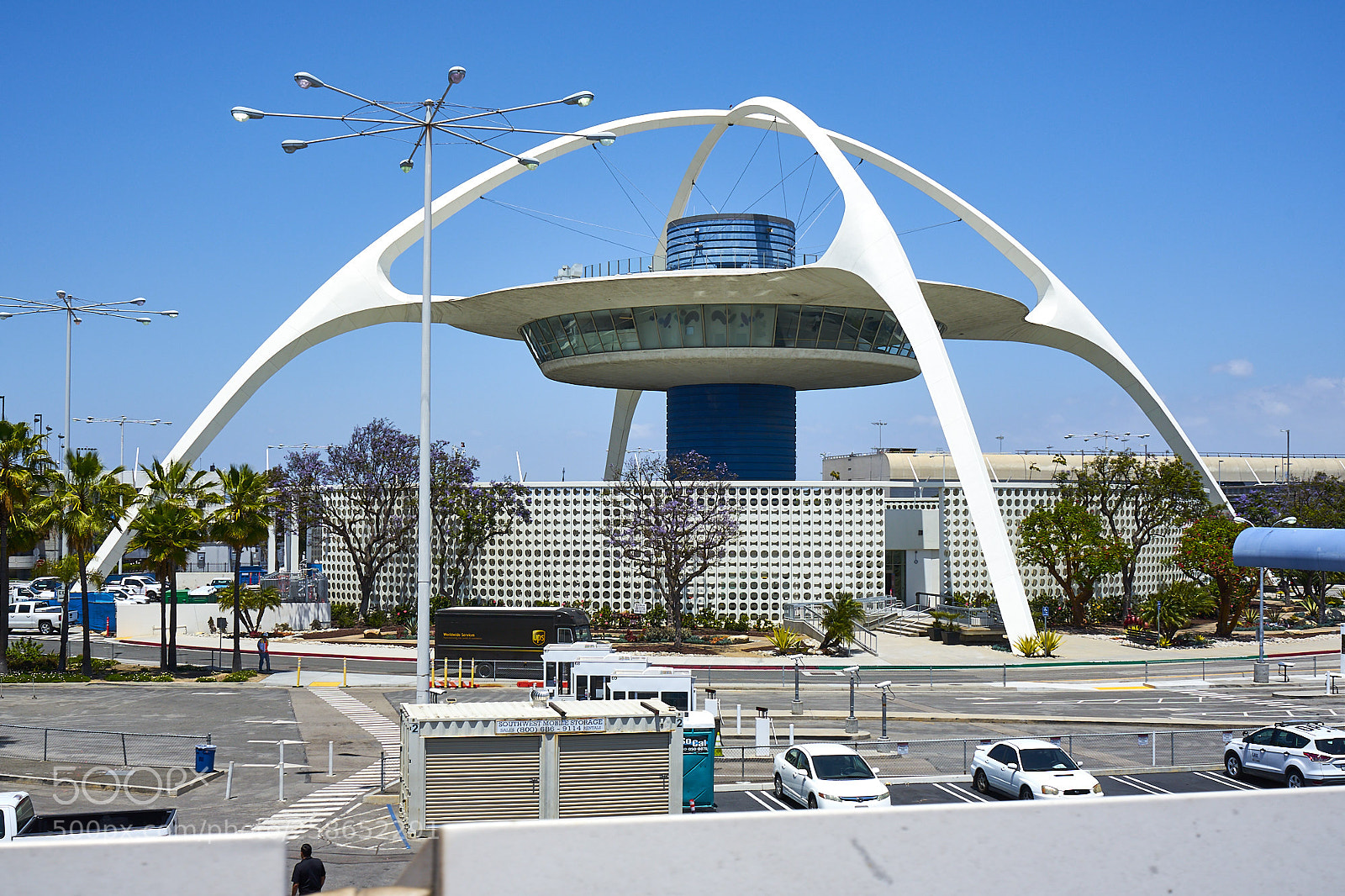 Sony a7 sample photo. Los angeles international airport photography